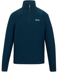 Regatta - Thompson Marl Half Zip Fleece Jacket (Moonlight Denim) - Lyst