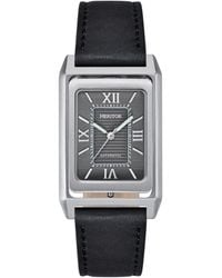 Heritor - Esteban Leather Band Watch - Lyst