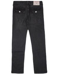 True Religion - Rocco Flap Relaxed Skinny Jeans Cotton - Lyst