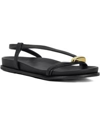 Dune - Lyn Toe Trim Sandals - Lyst