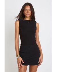 Boohoo - Tall Basic Jersey Skort - Lyst
