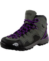 GUGGEN Mountain - Trekking- En Wandelschoenen Voor Dames, Suède, Grijs - Lyst
