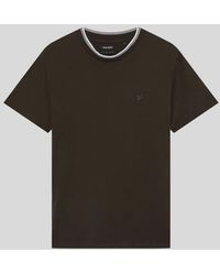 Lyle & Scott - Superfine Cotton Tipped T-Shirt - Lyst