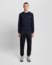 Lyle & Scott - Cotton Blend Script Jogger - Lyst
