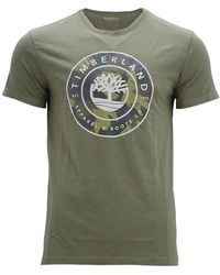 Timberland - Printed T Shirts Crew Neck Summer Top Short Sleeve Premium Tee - Lyst