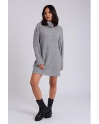Urban Bliss - Mini Roll Neck Dress - Lyst