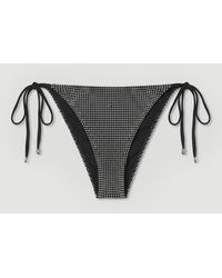 Karen Millen - Studded Tie Up Bikini Bottoms - Lyst