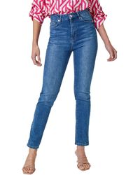 Roman - Slim Leg Stretch Mom Jeans - Lyst