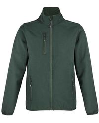 Sol's - Ladies Falcon Softshell Recycled Soft Shell Jacket (Forest) - Lyst