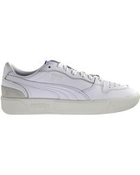 PUMA - Skky Lx Low R.dassler Been Col Lace-up Wit Leer Trainer 374878 01 - Lyst
