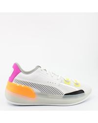 PUMA - Clyde Hardwood Retro Synthetic Lace Up Trainers 194045 01 - Lyst