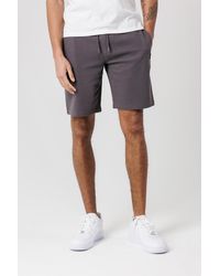 Tokyo Laundry - Jogger Shorts With Logo Badge And Drawstrings - Lyst