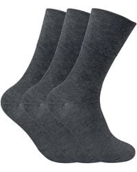 Sock Snob - 3 Pack Non Elastic Thermal Diabetic Socks For Poor Circulation - Lyst