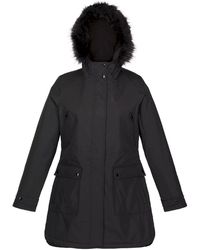 Regatta - Ladies Sabinka Faux Fur Trim Parka - Lyst