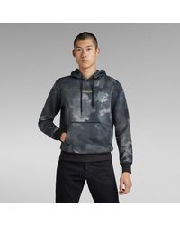 G-Star RAW - G-Star Raw Center Chest Logo Hoodie - Lyst