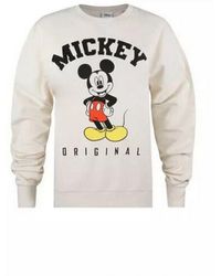 Disney - Ladies Hello Mickey Mouse Sweatshirt (//) Cotton - Lyst