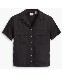Levi's - Levi's Caviar Ember Short Sleeve Bowling Shirt - Lyst