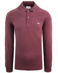 Lacoste - Classic Fit Polo Shirt Cotton - Lyst