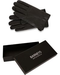 Barneys Originals - Gift Boxed Classic Leather Glove - Lyst
