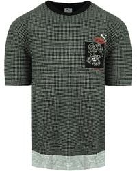 PUMA - X Michael Lau Crew Short Sleeve Printed Pocket T-Shirt 530360 51 Cotton - Lyst