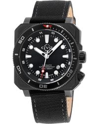 Gv2 - Xo Submarine Sellita Sw220 Swiss Automatic Dial, Genuine Canvas Watch - Lyst