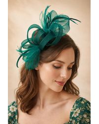 SVNX - Bow Feather Fascinator - Lyst