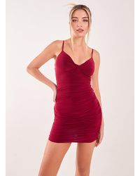 Pink Vanilla - Twisted Front Strappy Mini Dress - Lyst