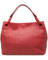 Bottega Veneta - Pre-Owned Medium Nappa Intrecciato Garda Tote - Lyst