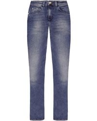 Armani - Emporio J29 Regular Fit High Waist Jeans - Lyst