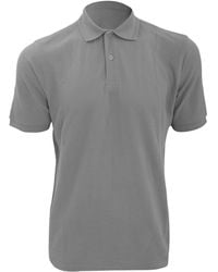 Russell - Ripple Collar & Cuff Short Sleeve Polo Shirt (Light Oxford) - Lyst