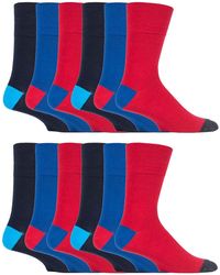 Gentle Grip - 12 Pairs Loose Top Socks - Lyst