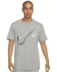 Nike - Court Swoosh Logo T Shirt - Lyst