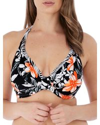 Fantasie - Port Maria Halter Plunge Bikini Top - Lyst