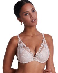 Aubade - Lcn81 Season Of Love Plunging Push Up Bra - Lyst