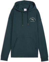 PUMA - Class Relaxed Overhead Tech Fleece Hoodie - Lyst