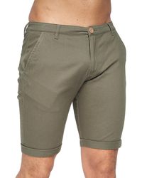 Crosshatch - Sinwood Chino Shorts (khaki) - Lyst