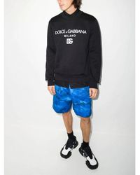 Dolce & Gabbana - Jersey Sweatshirt With Dg Embroidery Cotton - Lyst