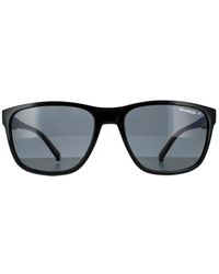 Arnette - Rectangle Shiny Dark Polarized Sunglasses - Lyst