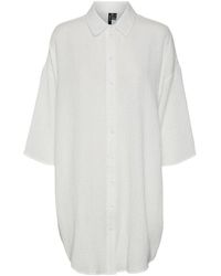 Vero Moda - Natali Oversized Shirt - Lyst