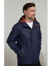 Mountain Warehouse - 'Torrent' Rain Jacket With Zipped Pockets Waterproof Adjustable Hem - Lyst