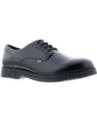 Kickers - Smart Shoes Finley Leather Lace Up - Lyst
