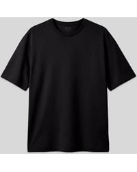 TOMMY LIFE - Oversized Cotton Blend Crew Neck T-Shirt - Lyst