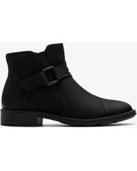 Clarks - Adalynn Faye Nubuck Boots - Lyst