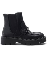 b.soleful - Golder Boots Faux Leather - Lyst