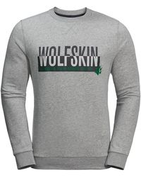 Jack Wolfskin - Slogan Sweater Textile - Lyst