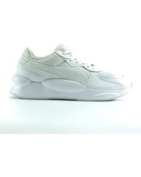 PUMA - Rs 9.8 Core Textile Lace Up Trainers 370368 01 - Lyst