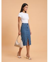 Urban Bliss - Danielle Midaxi Pencil Skirt - Lyst