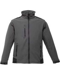Regatta - Sandstorm Workwear Softshell Jacket (Seal/ - Lyst