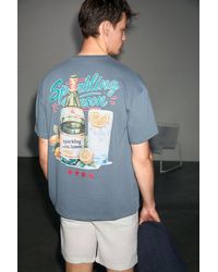 Grimelange - Printed Crew Neck T-Shirt - Lyst