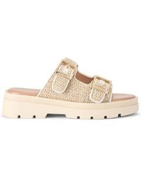Carvela Kurt Geiger - Bormio Buckle Sandals - Lyst